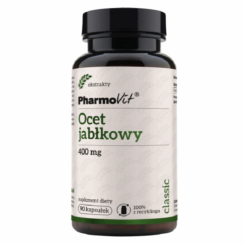 PharmoVit Ocet jabłkowy kapsułki, 90 szt.