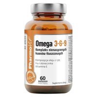 PharmoVit Omega 3-6-9 kapsułki, 60 szt.