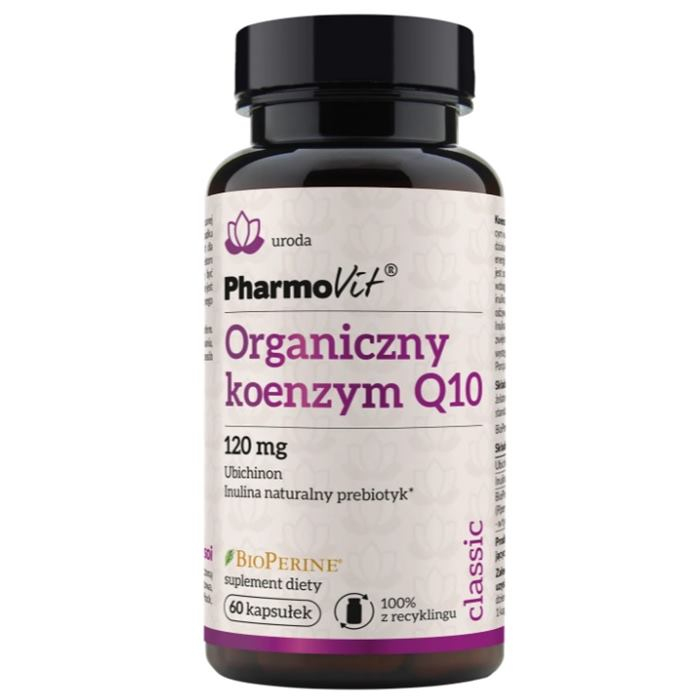 PharmoVit Organiczny Koenzym Q10 120 mg kapsułki, 60 szt.