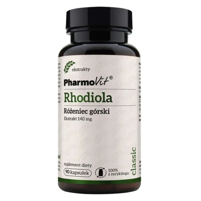 PharmoVit Rhodiola różeniec górski kapsułki, 90 szt.