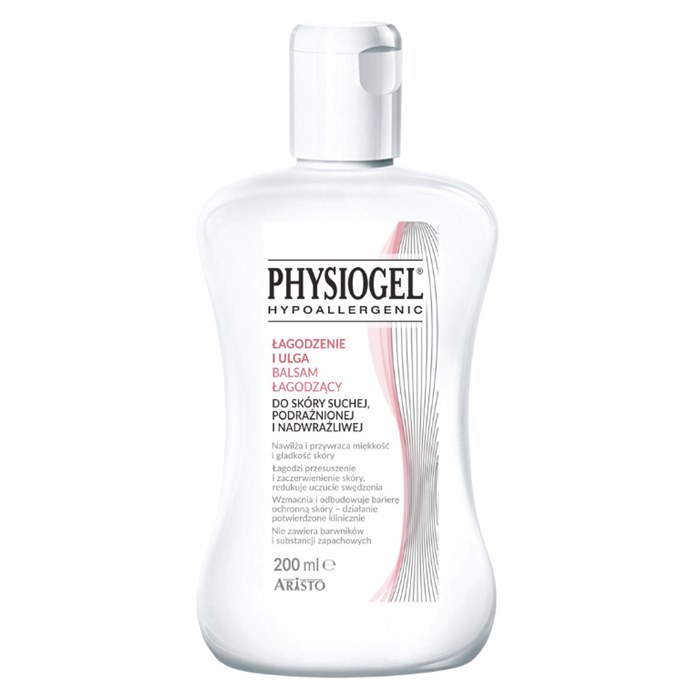 Physiogel Hypoallergenic Łagodzenie i Ulga balsam łagodzący, 200 ml
