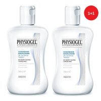 Physiogel Żel do mycia twarzy do skóry suchej i wrażliwej, 2 x 150 ml