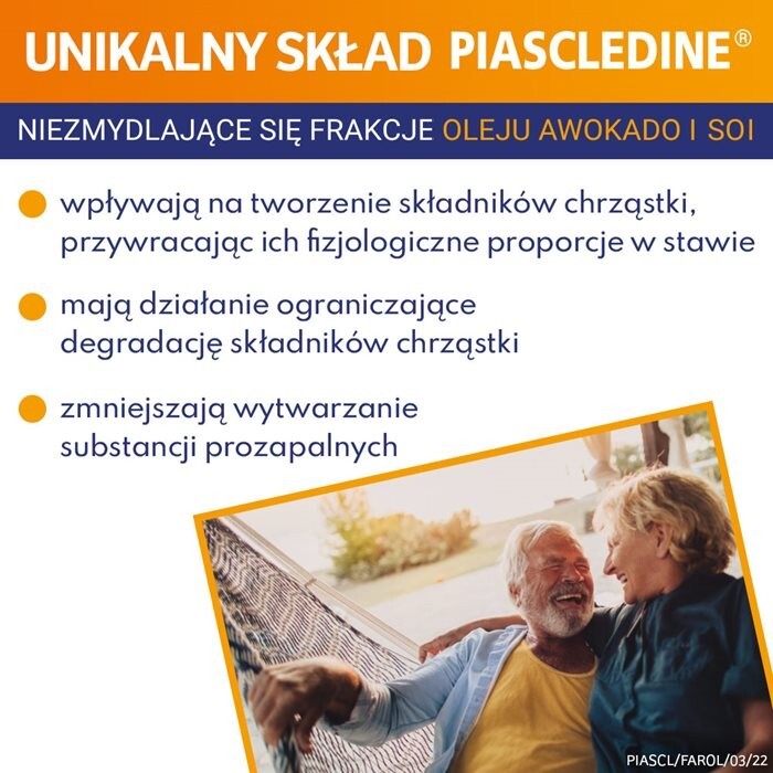 Piascledine 100 mg + 200 mg kapsułki twarde, 30 szt.