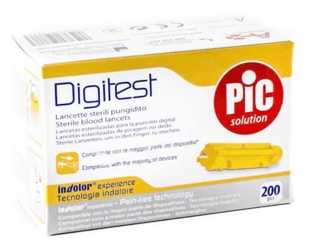 PIC Solution Lancety Digitest 200szt.