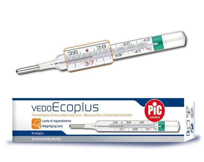 PIC Termometr szklany VedoEcoPlus 1 szt.