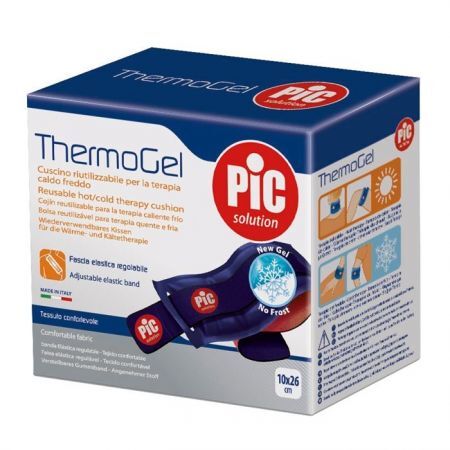 PIC Thermogel kompres żelowy 10 x 26 cm z opaską i pokrowcem 1 szt.