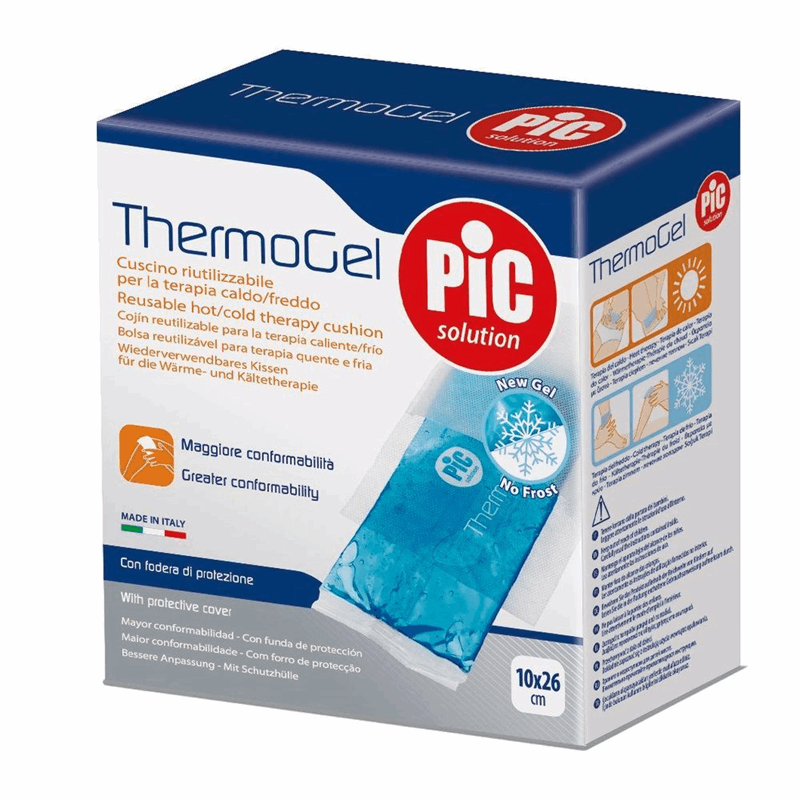 Pic ThermoGel Kompres żelowy do terapii ciepłem i zimnem 10 cm x 26 cm, 1 szt.