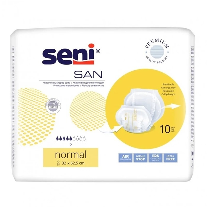 Seni San Normal pieluchy anatomiczne, 10 szt.