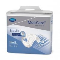 Pieluchomajtki MOLICARE Premium Elastic 6 Kropli L 30 sztuk