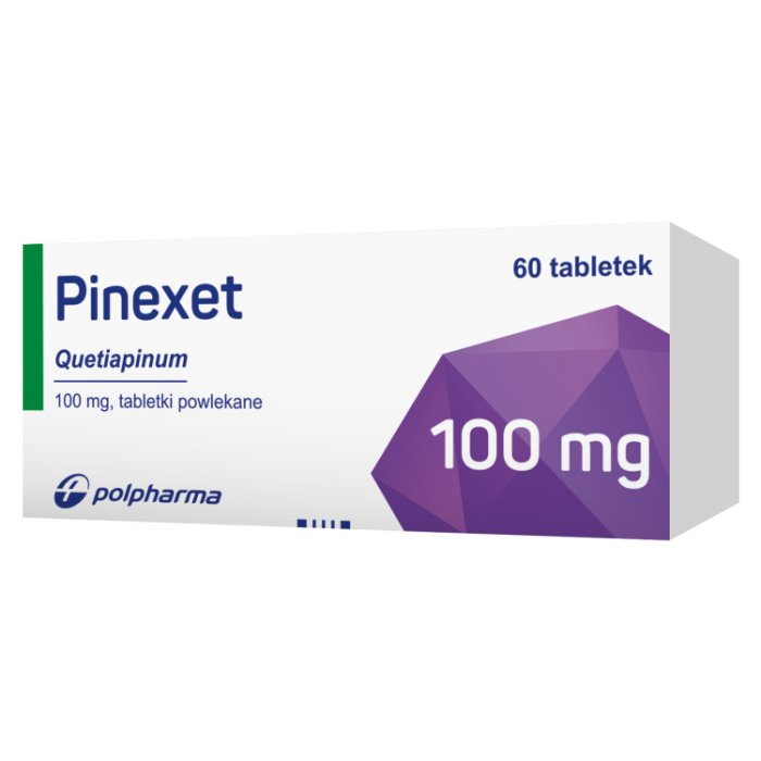 Pinexet 100 mg 60 tabletek powlekanych