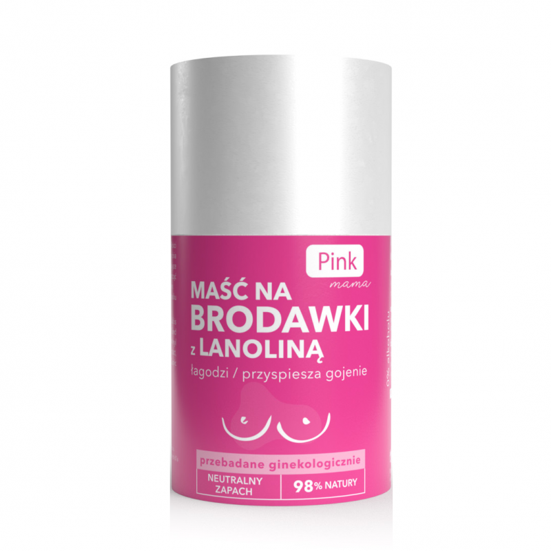 Pink Mama Maść na brodawki z lanoliną, 50 ml