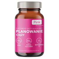 Pink Mama Planowanie ciąży kapsułki, 30 szt.