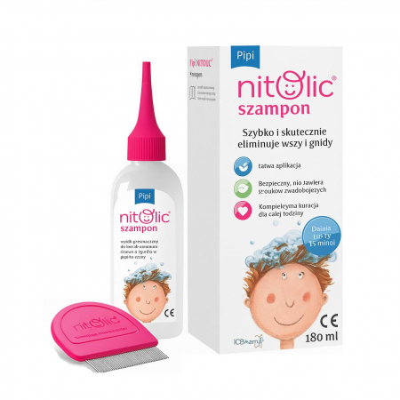 Pipi Nitolic szampon, 180 ml