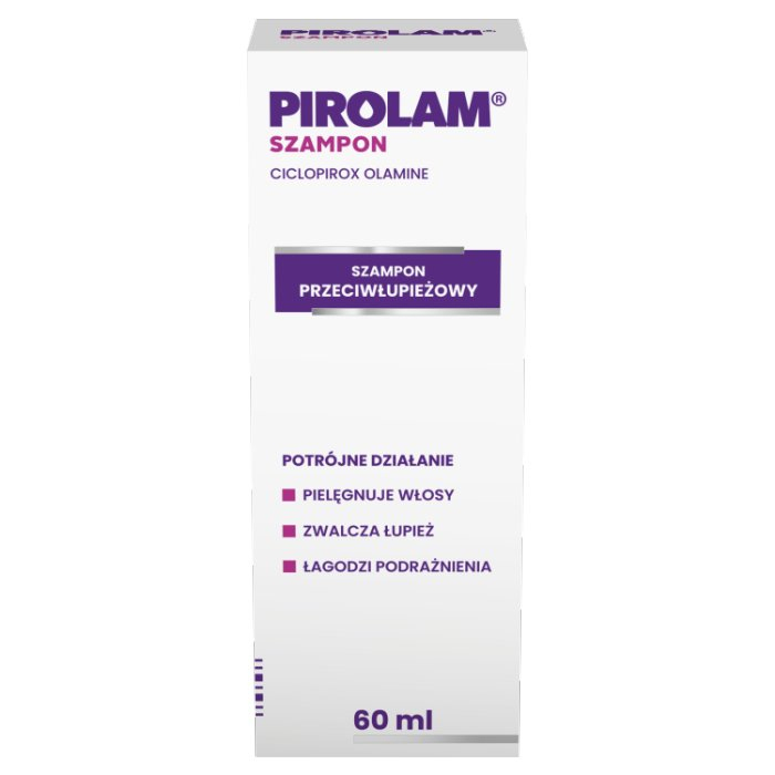 Pirolam szampon przeciwłupieżowy, 60 ml