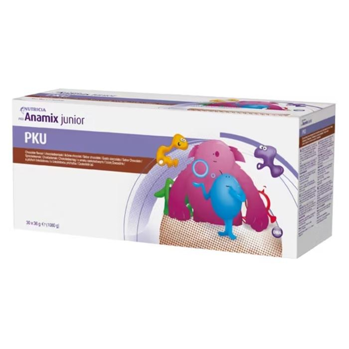 PKU Anamix Junior saszetki z proszkiem o smaku czekoladowym, 36 g x 30 szt.