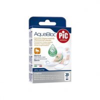 Plaster AquaBloc PIC Ultra Soft 20 sztuk
