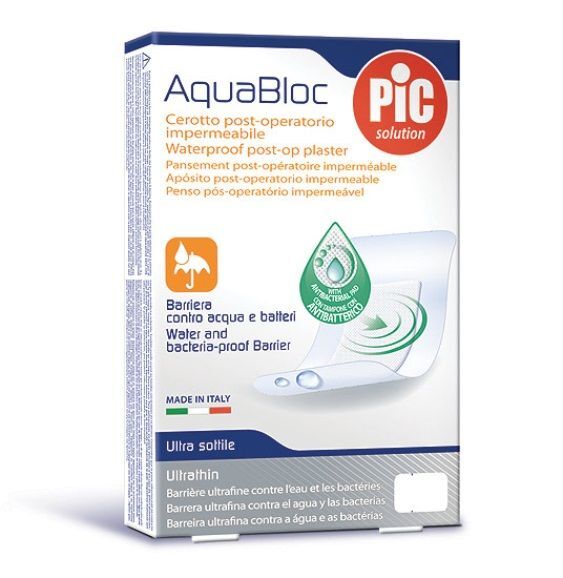 Plaster AquaBlock PIC pooperacyjne 10x8cm 5 sztuk