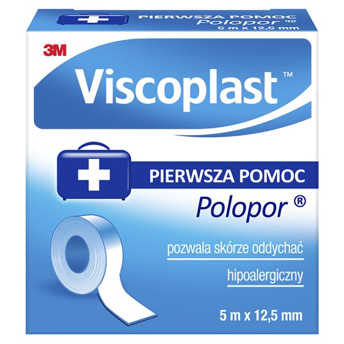 Plaster Polopor 5m x 12,5mm 1sztuka