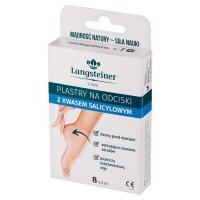 Plastry na odciski z kwasem salicylowym 8 szt.