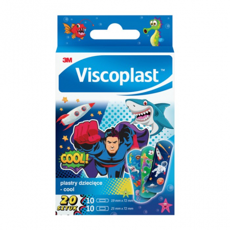 Plastry -zestaw dla dzieci Cool  20 plastrów