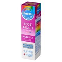Plusssz 100% Multiwitamina Kobieta Complex 20 tabletek musujących