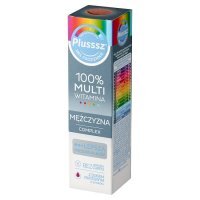 Plusssz 100% Multiwitamina Mężczyzna Complex 20 tabletek musujących