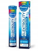 Plusssz Elektrolity + 100% Multiwitamina 24 tabletek musujących