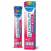 Plusssz Elektrolity Senior Serce tabletki musujące, 24 szt.