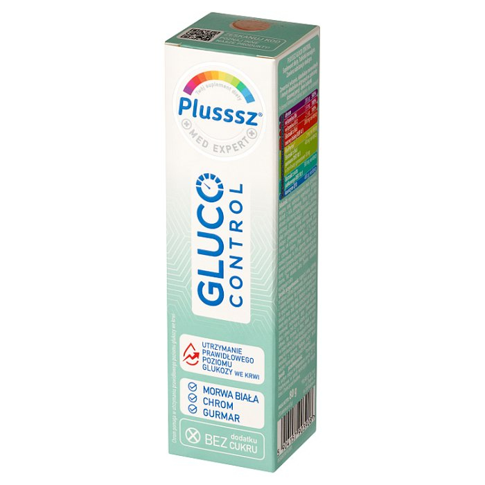 Plusssz Gluco Control tabletki musujące, 20 szt.