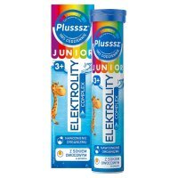 Plusssz Junior elektrolity complex 20 tabletek musujących