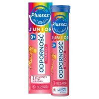 Plusssz Junior odporność complex 20 tabletek musujących