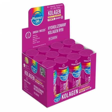 Plusssz Up Kolagen Beauty Blossom Forte Shot płyn 50 ml, 12 szt.