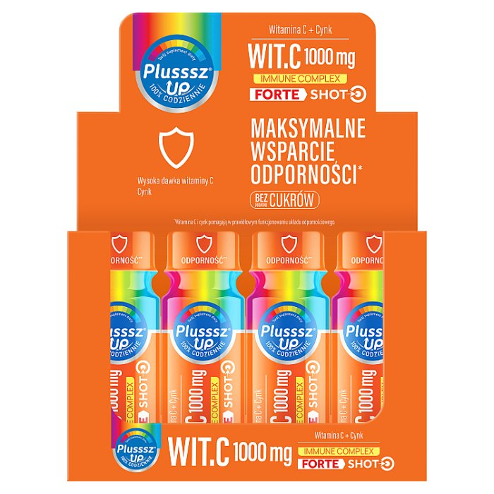 Plusssz Up Wit. C 1000 mg Forte Shot płyn 50 ml, 12 szt.