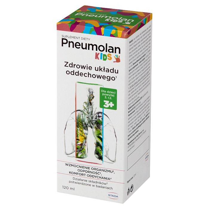 Pneumolan Kids syrop, 120 ml