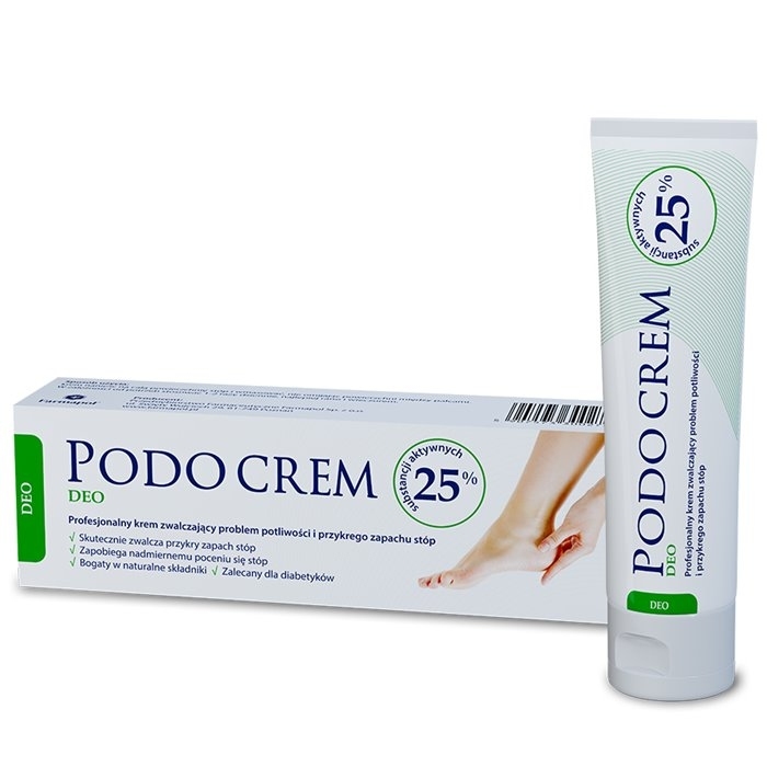 Podocrem Deo krem na potliwość i przykry zapach stóp, 30 g