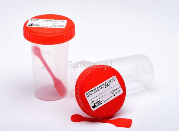 Pojemnik na kał z łopatką MULTI (niesterylny) 60 ml 1 szt.