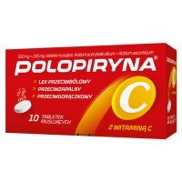 Polopiryna C 10 tabletek musujących
