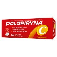 Polopiryna C 18 tabletek musujących