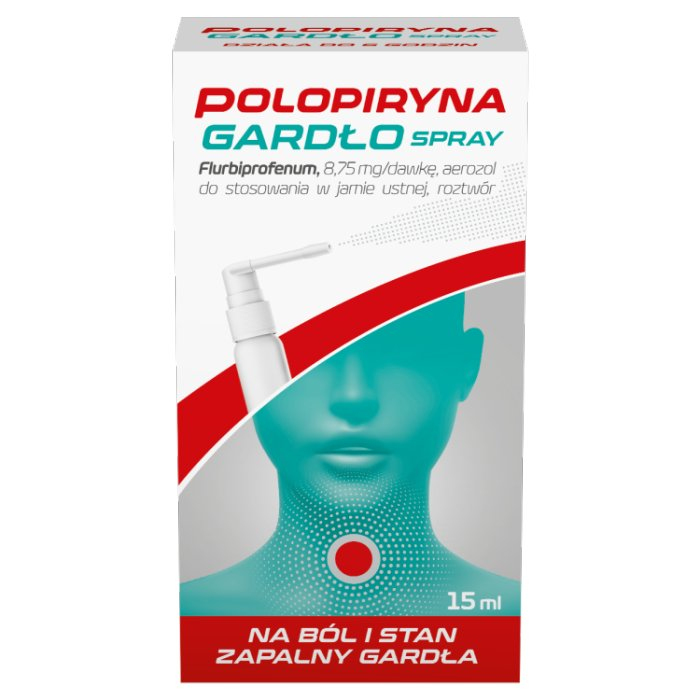 Polopiryna Gardło spray 0,25% x 15 ml