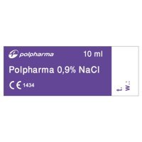 Polpharma 0,9% NaCl 10 ml 100 ampułek / Sól fizjologiczna