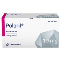 Polpril 10 mg kapsułki twarde, 84 szt.