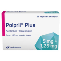 Polpril Plus 5 mg + 1,25 mg kapsułki twarde, 28 szt.