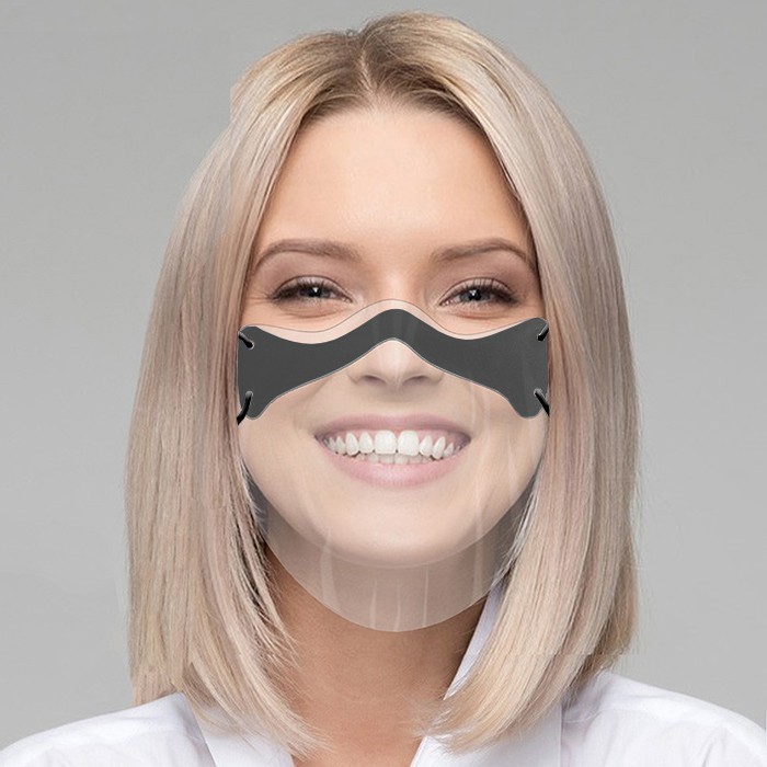 Półprzyłbica przezroczysta - uniwersalna 1 szt.