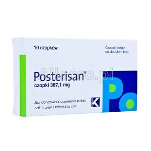 Posterisan czopki 10 szt.