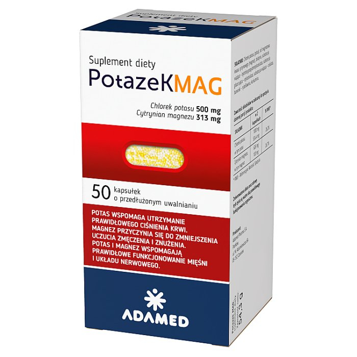 Potazek Mag kapsułki, 50 szt.