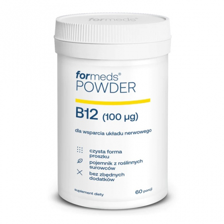 Powder B12 100 mcg proszek ForMeds, 60 porcji