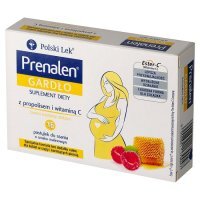 Prenalen Gardło z propolisem i witaminą C 16 pastylek