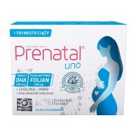 Prenatal Uno kapsułki, 30 szt. + DHA kapsułki, 30 szt.