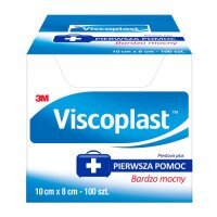 PRESTOVIS SUPERMOCNY Plaster z opatrunkiem 10cm x 8cm 100 szt.
