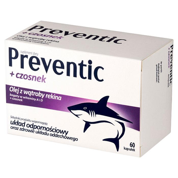 Preventic + Czosnek kapsułki, 60 szt.